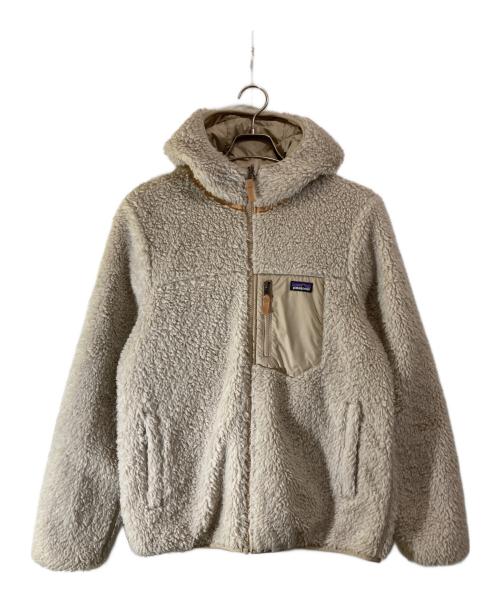 Patagonia（パタゴニア）Patagonia (パタゴニア) リバーシブル・レディ・フレディ・フーディ アイボリー サイズ:XXL(16-18)の古着・服飾アイテム