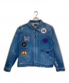 Needlesニードルズ）の古着「Assorted Patches Jean Jacket」｜インディゴ