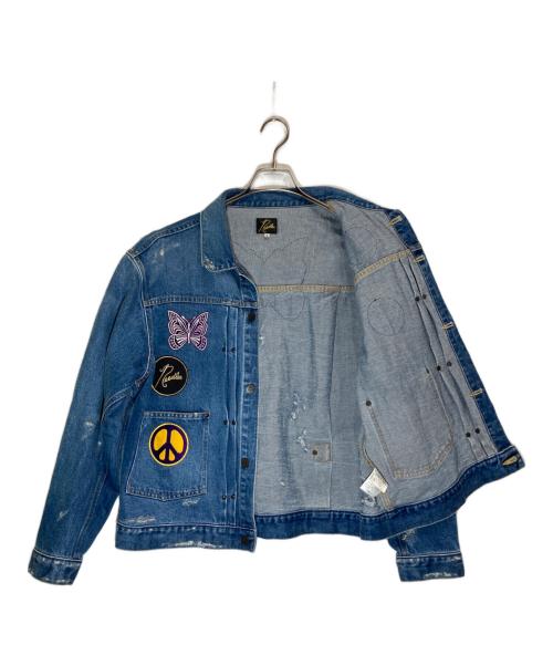 Needles（ニードルズ）Needles (ニードルズ) Assorted Patches Jean Jacket インディゴ サイズ:Sの古着・服飾アイテム