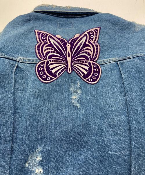 Needles（ニードルズ）Needles (ニードルズ) Assorted Patches Jean Jacket インディゴ サイズ:Sの古着・服飾アイテム