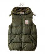A BATHING APEア ベイシング エイプ）の古着「ダウンベスト」｜カーキ