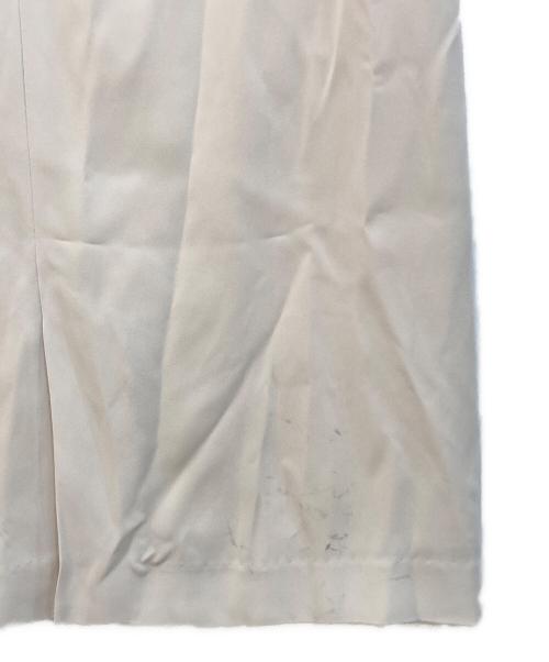 自由区（ジユウク）自由区 (ジユウク) ダブルクロス サックワンピース アイボリー サイズ:32の古着・服飾アイテム