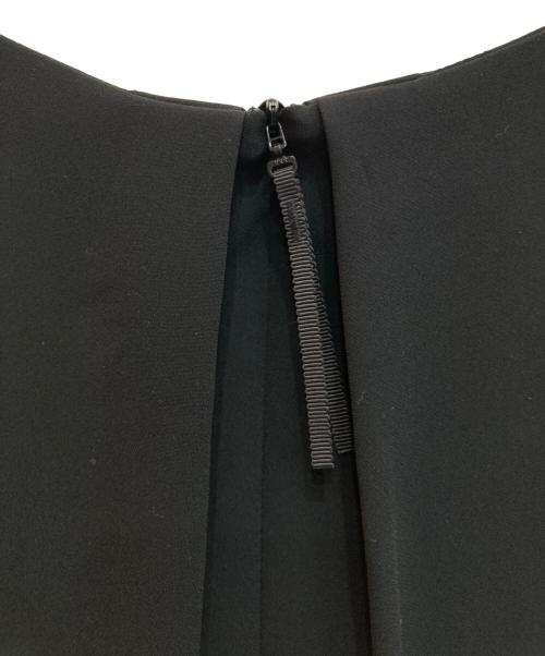 自由区（ジユウク）自由区 (ジユウク) ダブルクロス サックワンピース ネイビー サイズ:32の古着・服飾アイテム