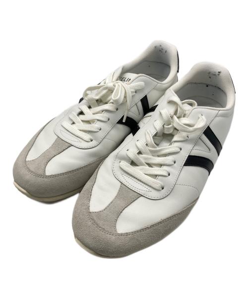 CELINE（セリーヌ）CELINE (セリーヌ) LOW LACE-UP SNEAKER ホワイト サイズ:SIZE 43の古着・服飾アイテム
