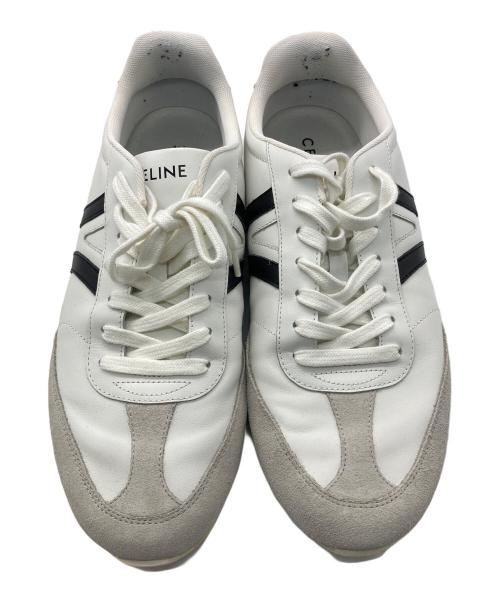 CELINE（セリーヌ）CELINE (セリーヌ) LOW LACE-UP SNEAKER ホワイト サイズ:SIZE 43の古着・服飾アイテム