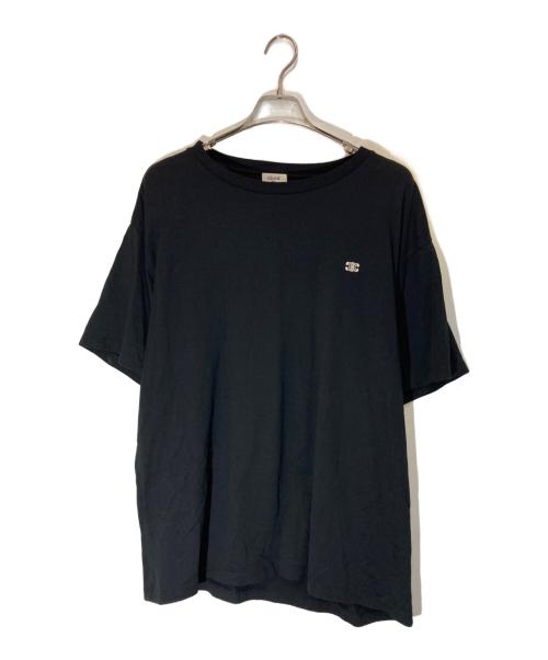 CELINE（セリーヌ）CELINE (セリーヌ) ミニロゴTシャツ ブラック サイズ:XXLの古着・服飾アイテム