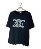 CELINEセリーヌ）の古着「ルーズ Tシャツ / コットンジャージー」｜ブラック