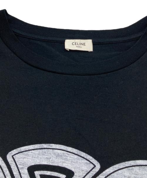 CELINE（セリーヌ）CELINE (セリーヌ) ルーズ Tシャツ / コットンジャージー ブラック サイズ:XXLの古着・服飾アイテム