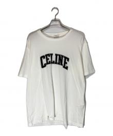CELINE（セリーヌ）の古着「ルーズ Tシャツ / コットンジャージー」｜ホワイト