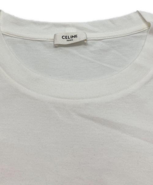 CELINE（セリーヌ）CELINE (セリーヌ) ルーズ Tシャツ / コットンジャージー ホワイト サイズ:XXLの古着・服飾アイテム