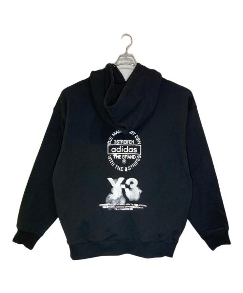 Y-3（ワイスリー）Y-3 (ワイスリー) GRAPHIC HOODIE ブラック サイズ:XL 未使用品の古着・服飾アイテム