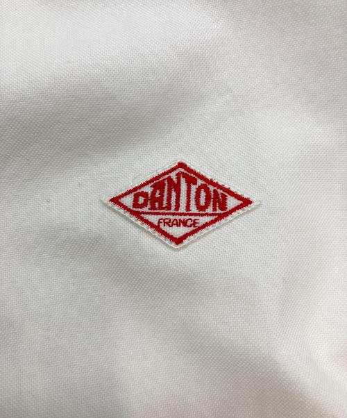 DANTON（ダントン）DANTON (ダントン) オックスフォード バンドカラー長袖シャツ ホワイト サイズ:36の古着・服飾アイテム