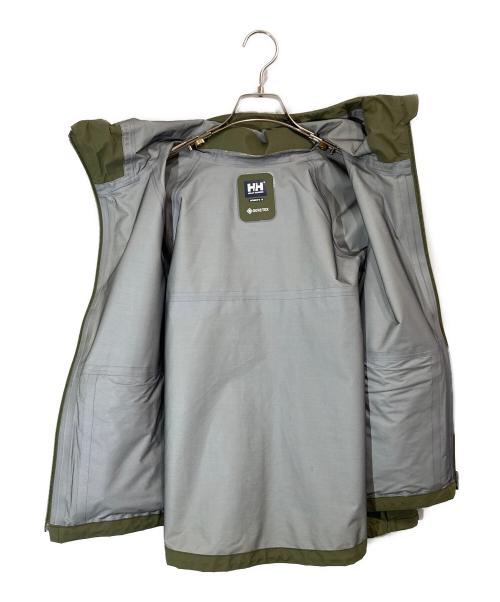 HELLY HANSEN（ヘリーハンセン）HELLY HANSEN (ヘリーハンセン) URD RAIN PARKA カーキ サイズ:Mの古着・服飾アイテム