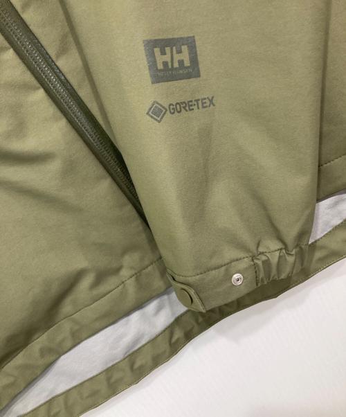 HELLY HANSEN（ヘリーハンセン）HELLY HANSEN (ヘリーハンセン) URD RAIN PARKA カーキ サイズ:Mの古着・服飾アイテム