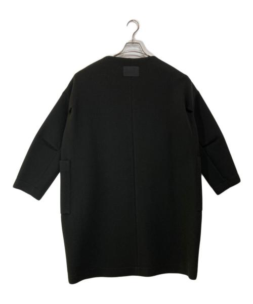 COGTHEBIGSMOKE（コグザビッグスモーク）COGTHEBIGSMOKE (コグザビッグスモーク) ROUND NECK コート ブラック サイズ:下記参照の古着・服飾アイテム
