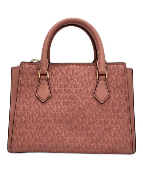 MICHAEL KORS（マイケル・コース）MICHAEL KORS (マイケル・コース) 2WAYバッグ ピンクの古着・服飾アイテム