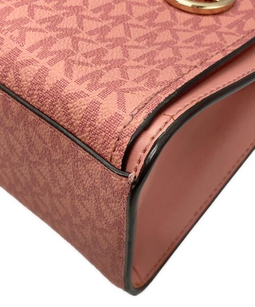 MICHAEL KORS（マイケル・コース）MICHAEL KORS (マイケル・コース) 2WAYバッグ ピンクの古着・服飾アイテム