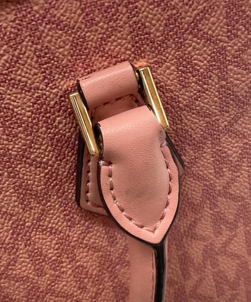 MICHAEL KORS（マイケル・コース）MICHAEL KORS (マイケル・コース) 2WAYバッグ ピンクの古着・服飾アイテム