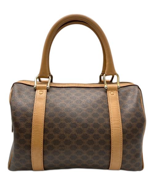 CELINE（セリーヌ）CELINE (セリーヌ) マガダム柄ミニボストンバッグ ブラウンの古着・服飾アイテム