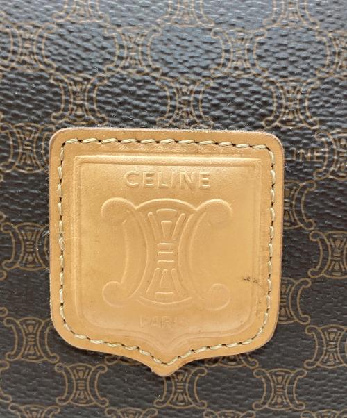 CELINE（セリーヌ）CELINE (セリーヌ) マガダム柄ミニボストンバッグ ブラウンの古着・服飾アイテム