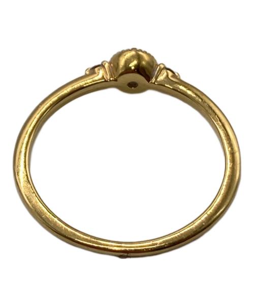 4℃（ヨンドシー）4℃ (ヨンドシー) イエローゴールドリング サイズ:７号の古着・服飾アイテム