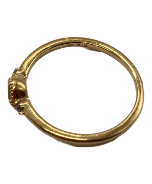 4℃（ヨンドシー）4℃ (ヨンドシー) イエローゴールドリング サイズ:７号の古着・服飾アイテム