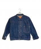 SUGAR CANEシュガーケーン）の古着「14oz. BLUE DENIM BLOUSE “S1945” MODEL」｜インディゴ
