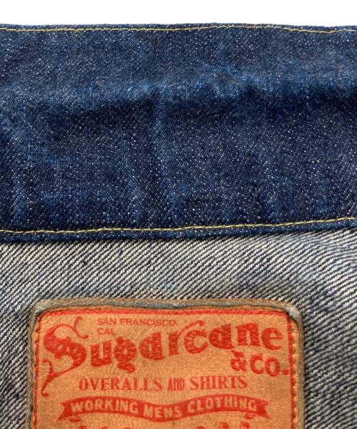 SUGAR CANE（シュガーケーン）SUGAR CANE (シュガーケーン) 14oz. BLUE DENIM BLOUSE “S1945” MODEL インディゴ サイズ:48の古着・服飾アイテム