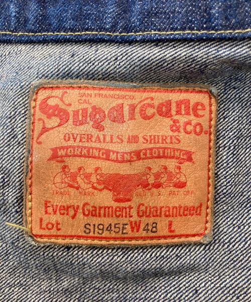 SUGAR CANE（シュガーケーン）SUGAR CANE (シュガーケーン) 14oz. BLUE DENIM BLOUSE “S1945” MODEL インディゴ サイズ:48の古着・服飾アイテム