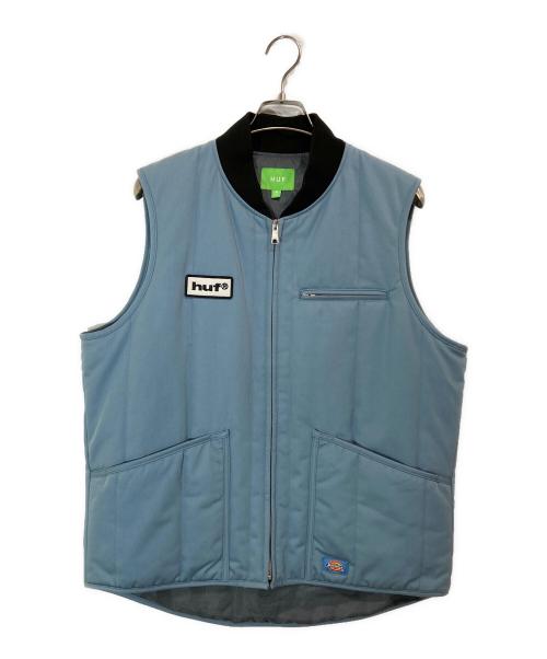 HUF（ハフ）HUF (ハフ) Dickies (ディッキーズ) INSULATED VEST ブルー サイズ:Mの古着・服飾アイテム