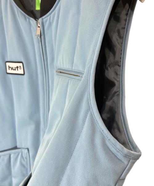 HUF（ハフ）HUF (ハフ) Dickies (ディッキーズ) INSULATED VEST ブルー サイズ:Mの古着・服飾アイテム