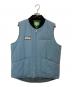 HUF（ハフ）の古着「INSULATED VEST」｜ブルー