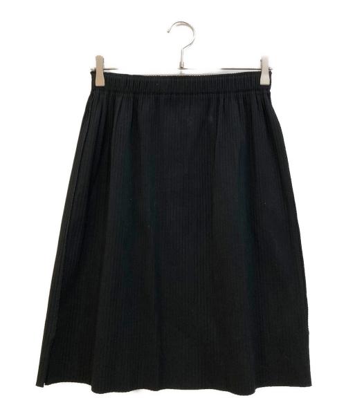 me ISSEY MIYAKE（ミーイッセイ ミヤケ）me ISSEY MIYAKE (ミーイッセイ ミヤケ) プリーツスカート ブラック サイズ:-の古着・服飾アイテム