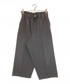 me ISSEY MIYAKEミーイッセイ ミヤケ）の古着「ワイドパンツ」｜ブラック