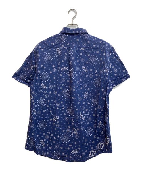 RALPH LAUREN（ラルフローレン）RALPH LAUREN (ラルフローレン) ペイズリーシャツ ネイビー サイズ:XLの古着・服飾アイテム