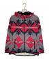 LAUREN RALPH LAUREN（ローレン ラルフ ローレン）の古着「ネイティブパーカー」｜グレー×レッド