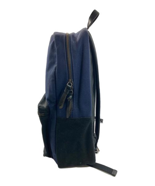POLO RALPH LAUREN（ポロ・ラルフローレン）POLO RALPH LAUREN (ポロ・ラルフローレン) ポニーキャンバスリュック ネイビー×ブラックの古着・服飾アイテム