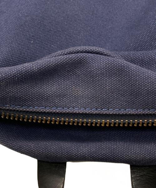 POLO RALPH LAUREN（ポロ・ラルフローレン）POLO RALPH LAUREN (ポロ・ラルフローレン) ポニーキャンバスリュック ネイビー×ブラックの古着・服飾アイテム