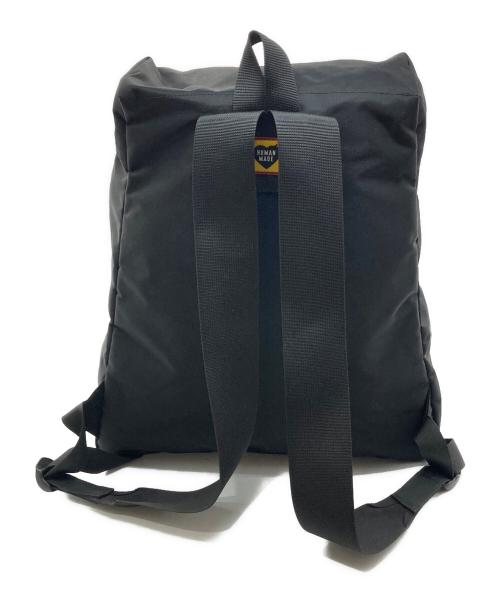 HUMAN MADE（ヒューマンメイド）HUMAN MADE (ヒューマンメイド) ナイロンハートバックパック ブラックの古着・服飾アイテム