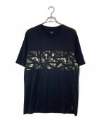 FENDIフェンディ）の古着「カモフラバグスアイモチーフTシャツ」｜ブラック