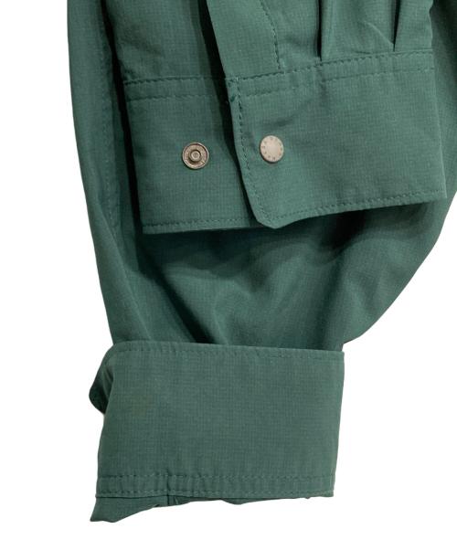 NANGA（ナンガ）NANGA (ナンガ) PLCエクスカーションシャツ グリーン サイズ:Sの古着・服飾アイテム