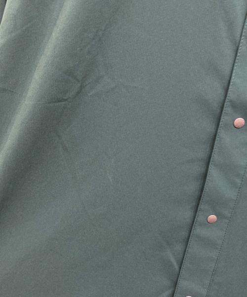 NANGA（ナンガ）NANGA (ナンガ) PLCエクスカーションシャツ グリーン サイズ:Sの古着・服飾アイテム