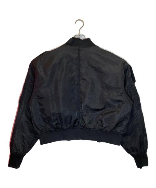 HARE（ハレ）HARE (ハレ) ピグメントリバーシブルボンバーブルゾン ブラック サイズ:Mの古着・服飾アイテム