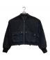 HARE（ハレ）の古着「ピグメントリバーシブルボンバーブルゾン」｜ブラック