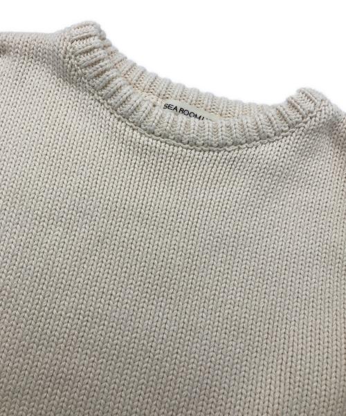 Sea Room lynn（シールームリン）Sea Room Lynn (シールームリン) HeavyコットンLOOSEニット ベージュ サイズ:FREEの古着・服飾アイテム