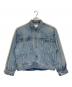 Sea Room Lynn（シールームリン）の古着「ボリュームスリーブデニムジャケット」｜ブルー