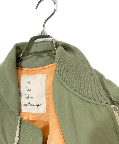 Sea Room lynn（シールームリン）Sea Room Lynn (シールームリン) 2WAYボンバージャケット カーキ サイズ:SIZE Freeの古着・服飾アイテム