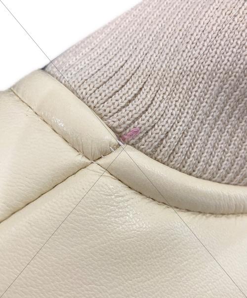 Sea Room lynn（シールームリン）Sea Room lynn (シールームリン) ECO LEATHER THERMO PUFF ベージュ サイズ:Ⅿの古着・服飾アイテム