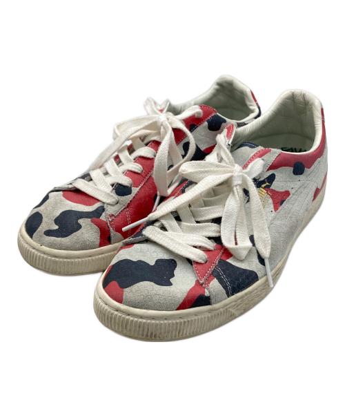 PUMA（プーマ）PUMA (プーマ) Suede MIJ Koi ホワイト×ネイビー サイズ:28cmの古着・服飾アイテム