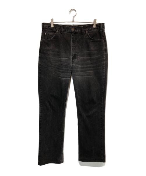 LEVI'S（リーバイス）LEVI'S (リーバイス) 後染めブラックデニムパンツ ブラック サイズ:38の古着・服飾アイテム